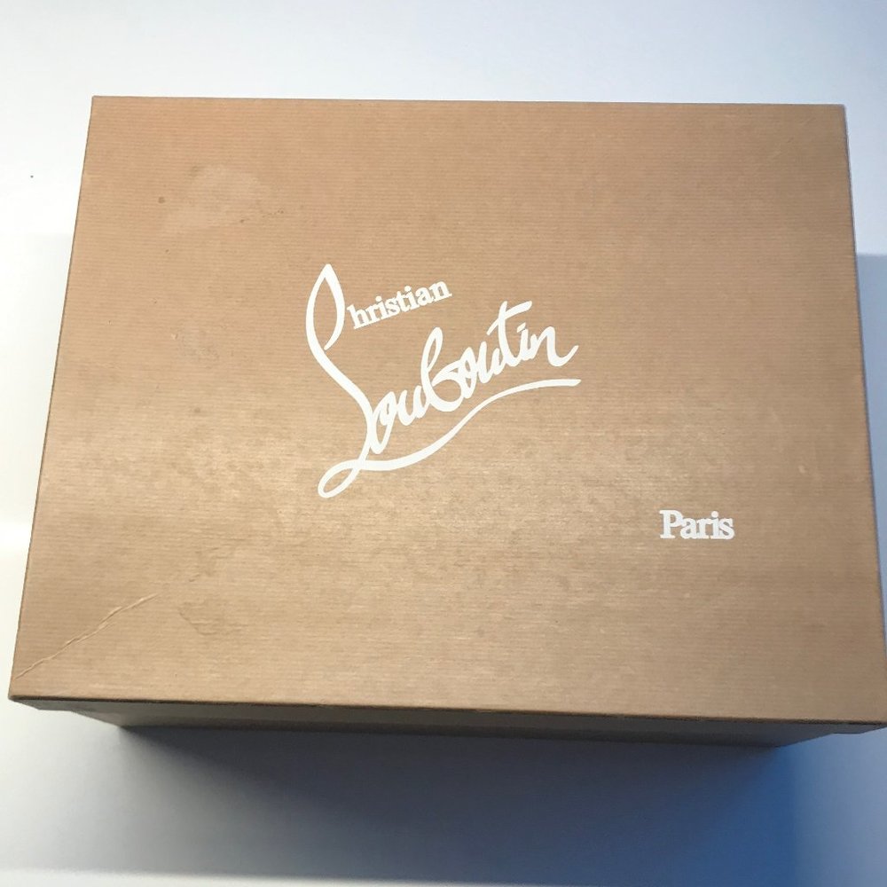 Christian Louboutin Coachelito Flat Crosta Black